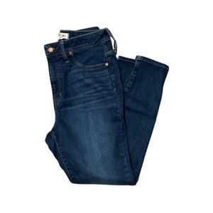 Madewell Curvy High-Rise Skinny Jeans in Lanette Wash